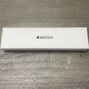 *THIS IS THE EMPTY BOX ONLY* Empty Apple Watch SE Box, Black Sport Band, 40mm.